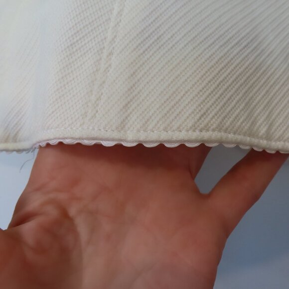 Ann Taylor Petites Light Yellow 3/4 sleeve cotton summer jacket, size 10 - Picture 13 of 14